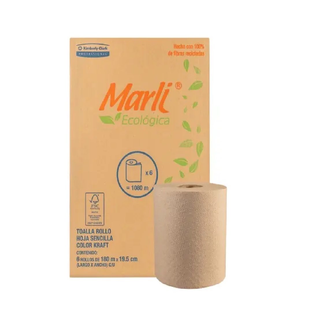 Toalla En Rollo 180 Metros Ecologica